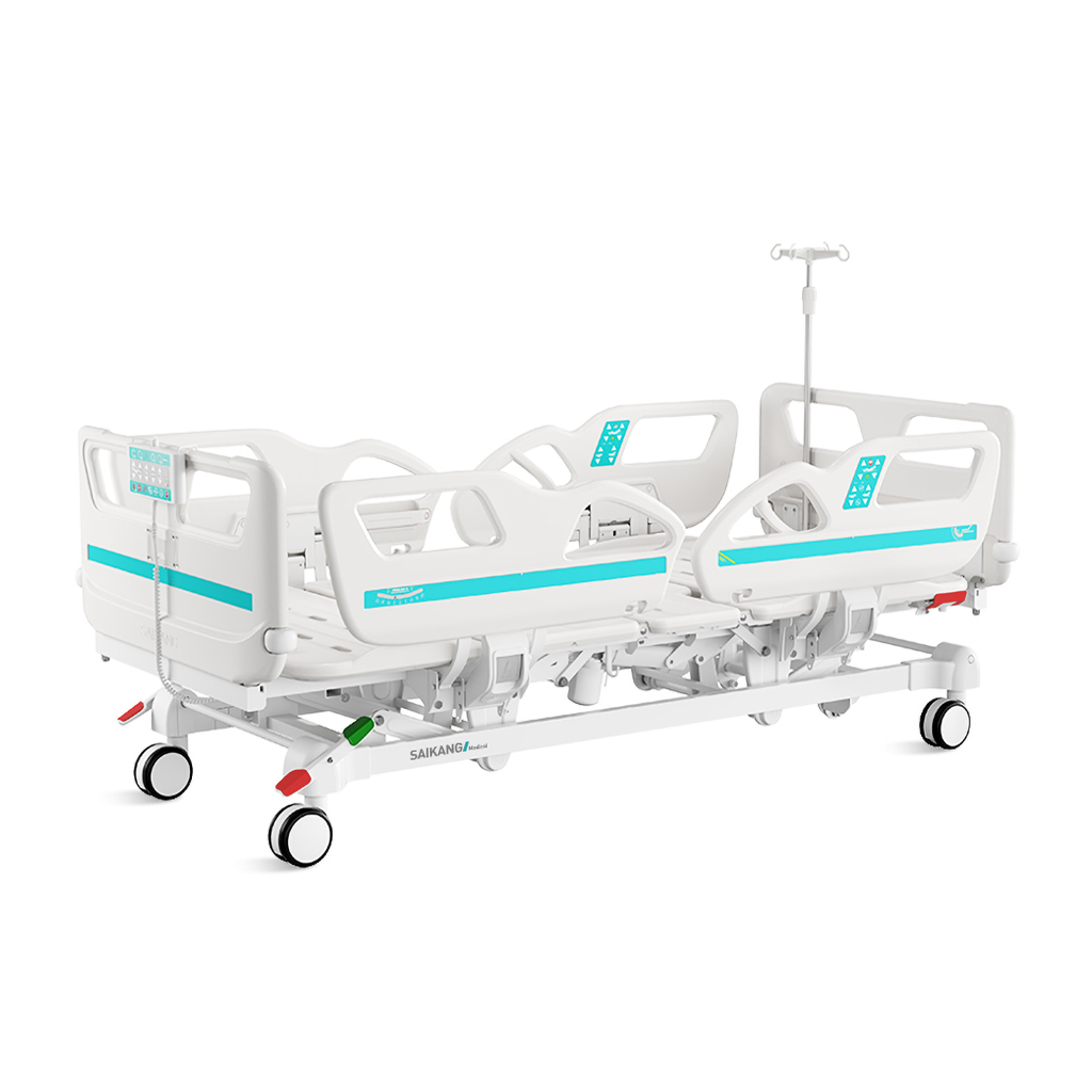 Saikang Medical Electric Bed Five Functions (V8v8c-CPR) – Hospital Furniture | Sysmark Bangladesh