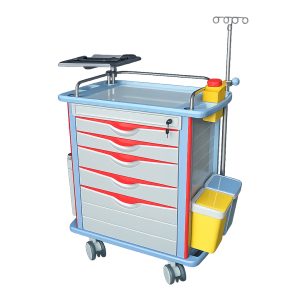 LKL Emergency Cart (CA3360) – Hospital Furniture | Sysmark Bangladesh