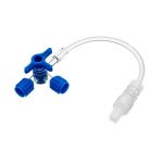 Angiplast 3 Way Stopcock with 10cm Extension Line (IT-36A) – Medical Disposables & Consumables | Sysmark Bangladesh
