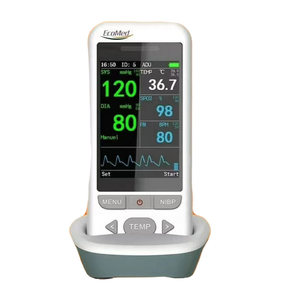 EcoMed Handheld Vital Sign Monitor (EPM 10) – Patient Monitoring & Life Support | Sysmark Bangladesh