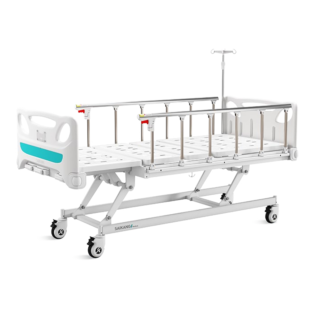 Saikang Medical Manual Bed Three Functions (K3k) – Hospital Furniture | Sysmark Bangladesh